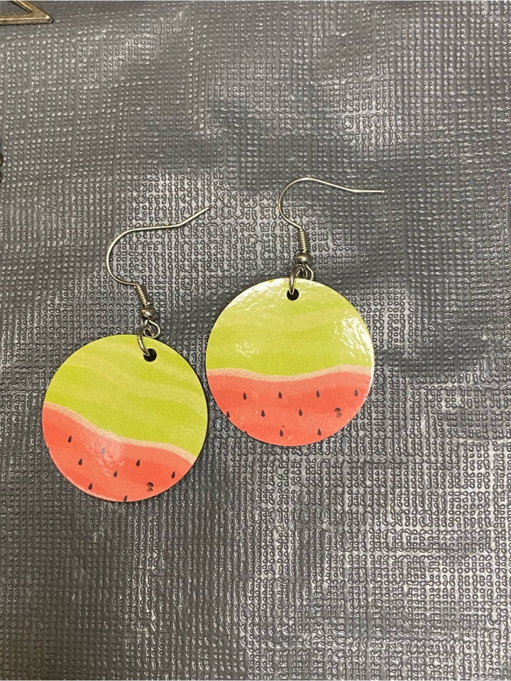 Watermelon Wood earrings
